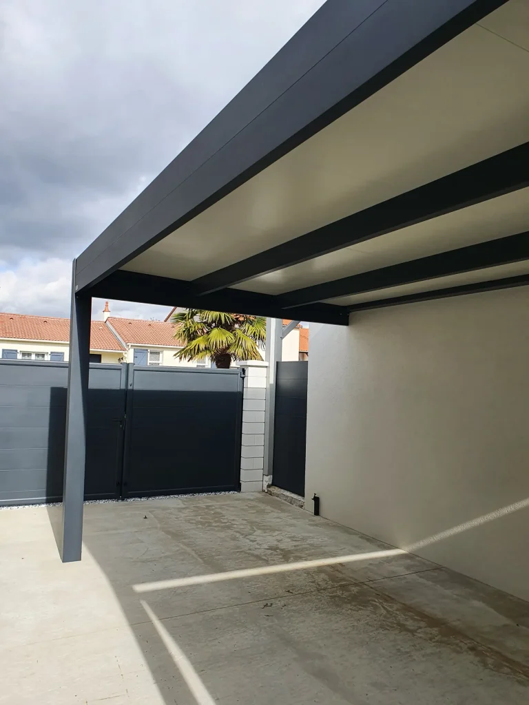 Réalisation carport, Le menuisier Agenceur à Cholet